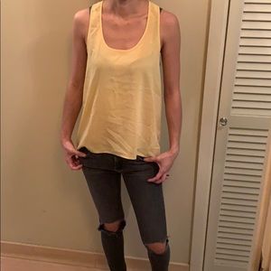 Yellow tank top